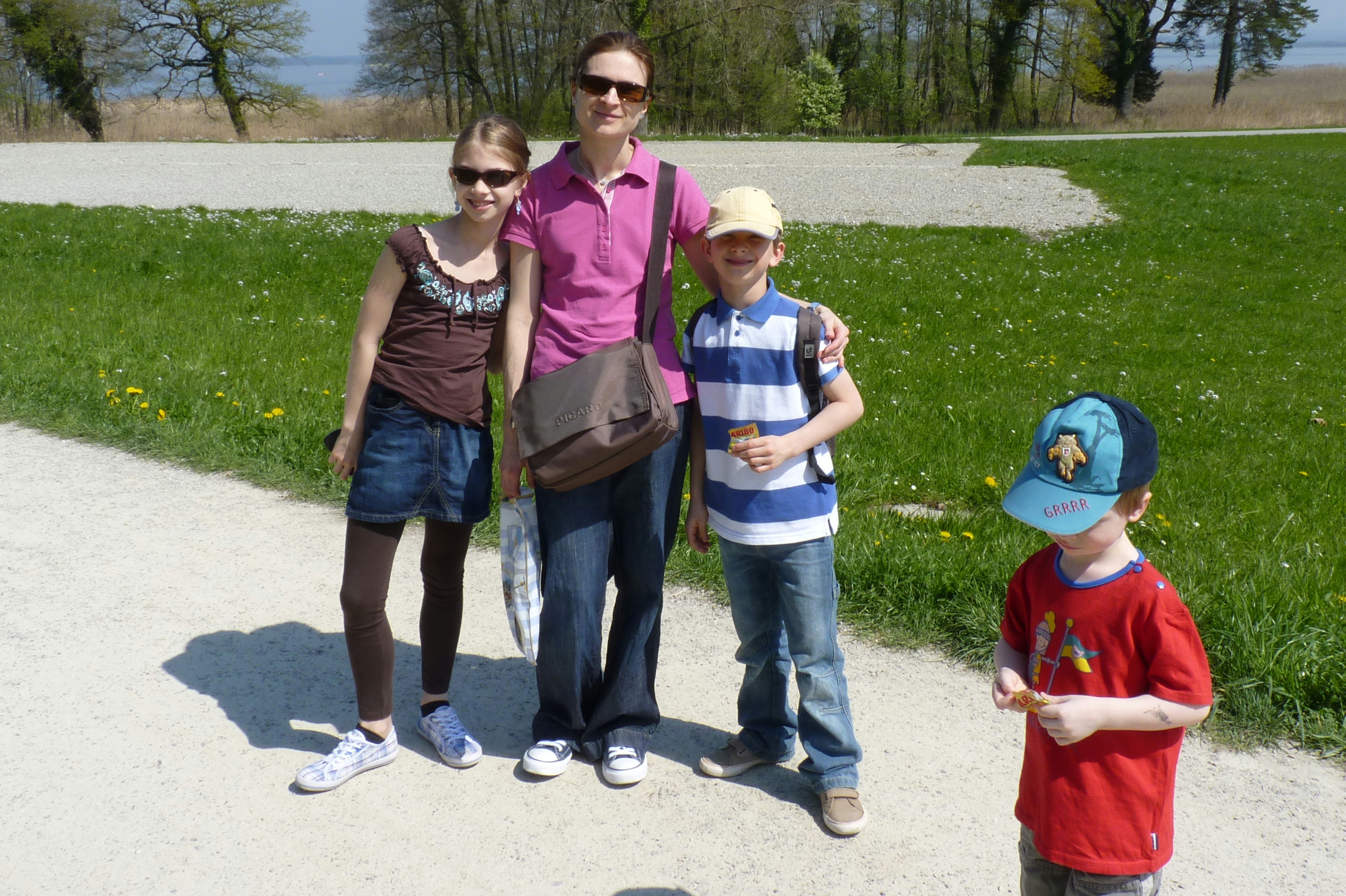 Wir auf Herrenchiemsee